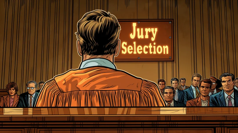 Judge overseeing jury selection in Hunter Biden's trial.