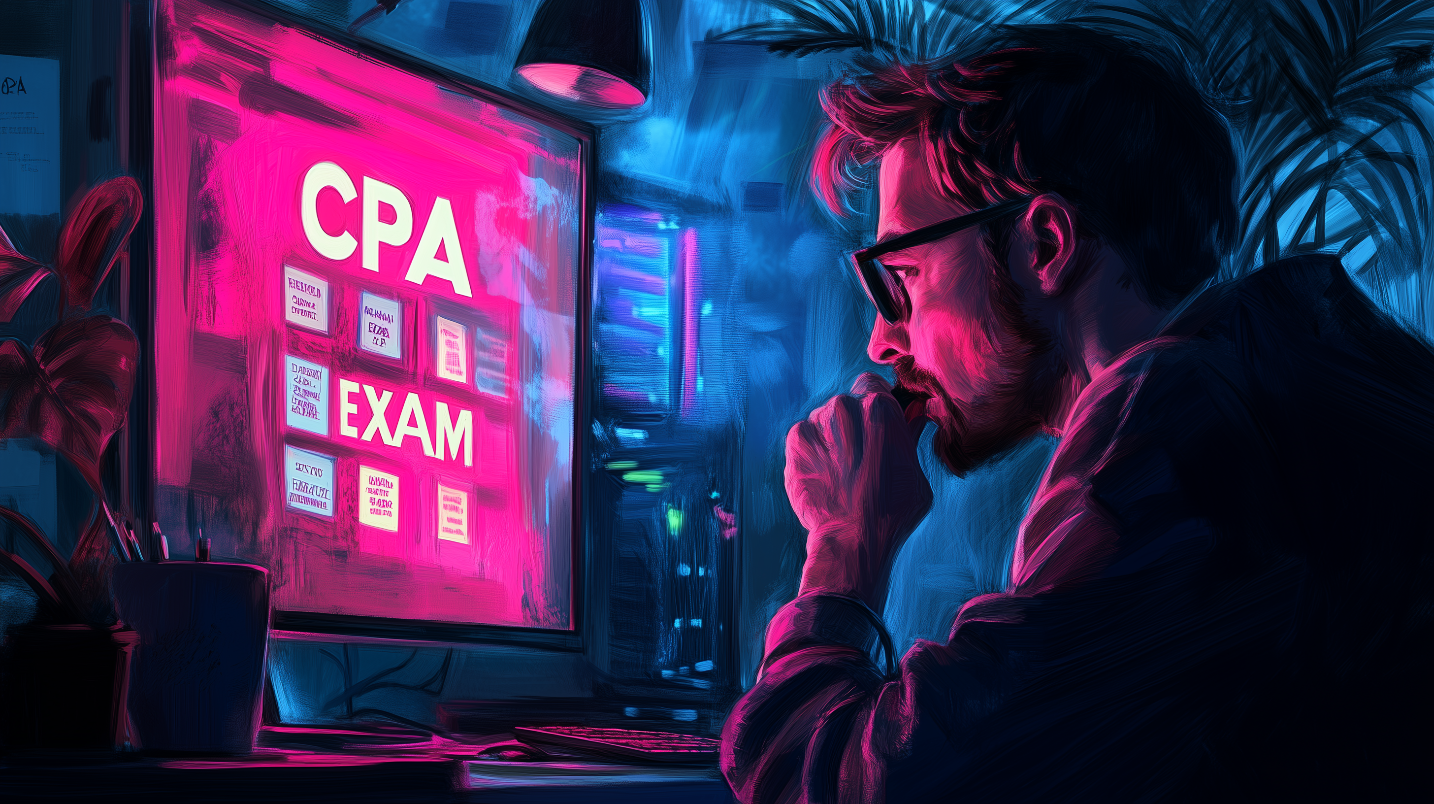 Late Night CPA Exam Preparation