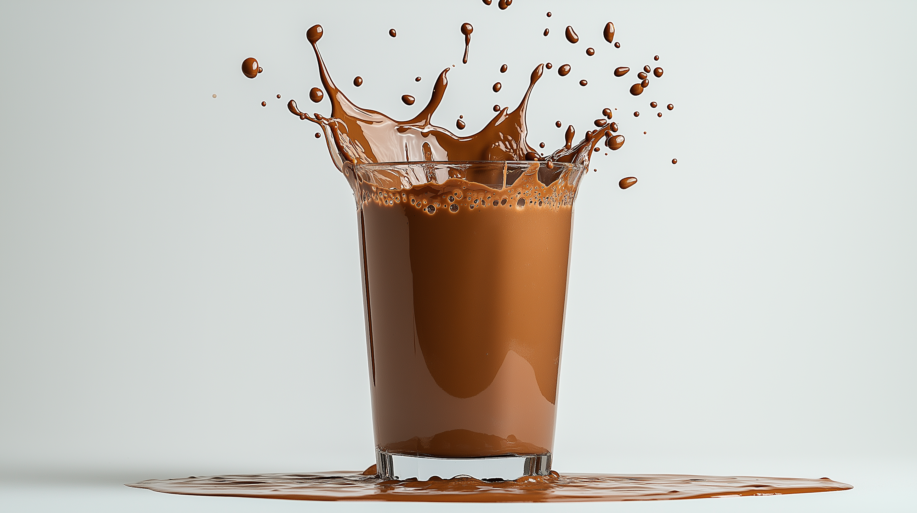 Chocolate Protein Shake Splash