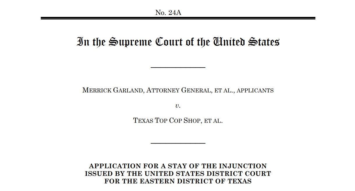 Supreme Court CTA Injunction Case Document